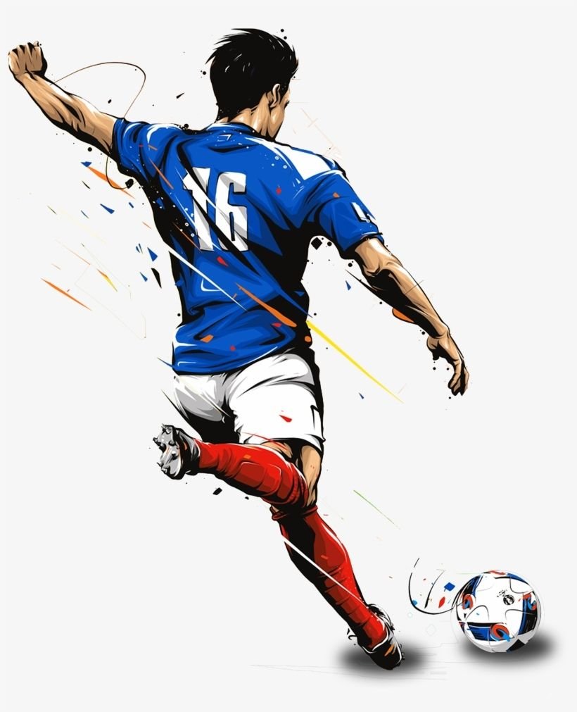 Зидан футболист рисунок