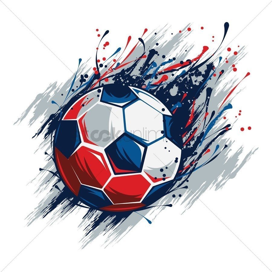 Футбол рисунок