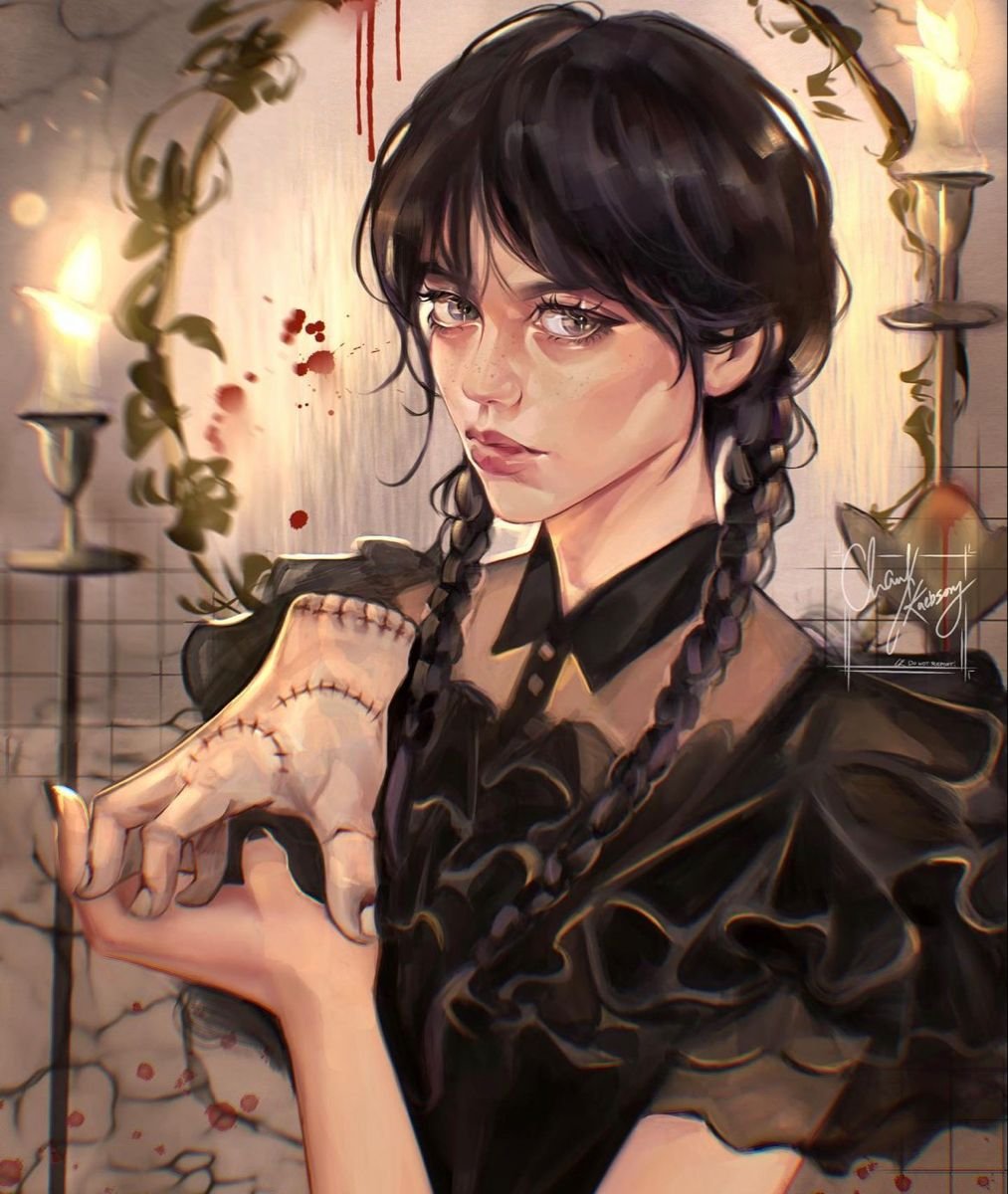 Уэнзди Аддамс мультфильм