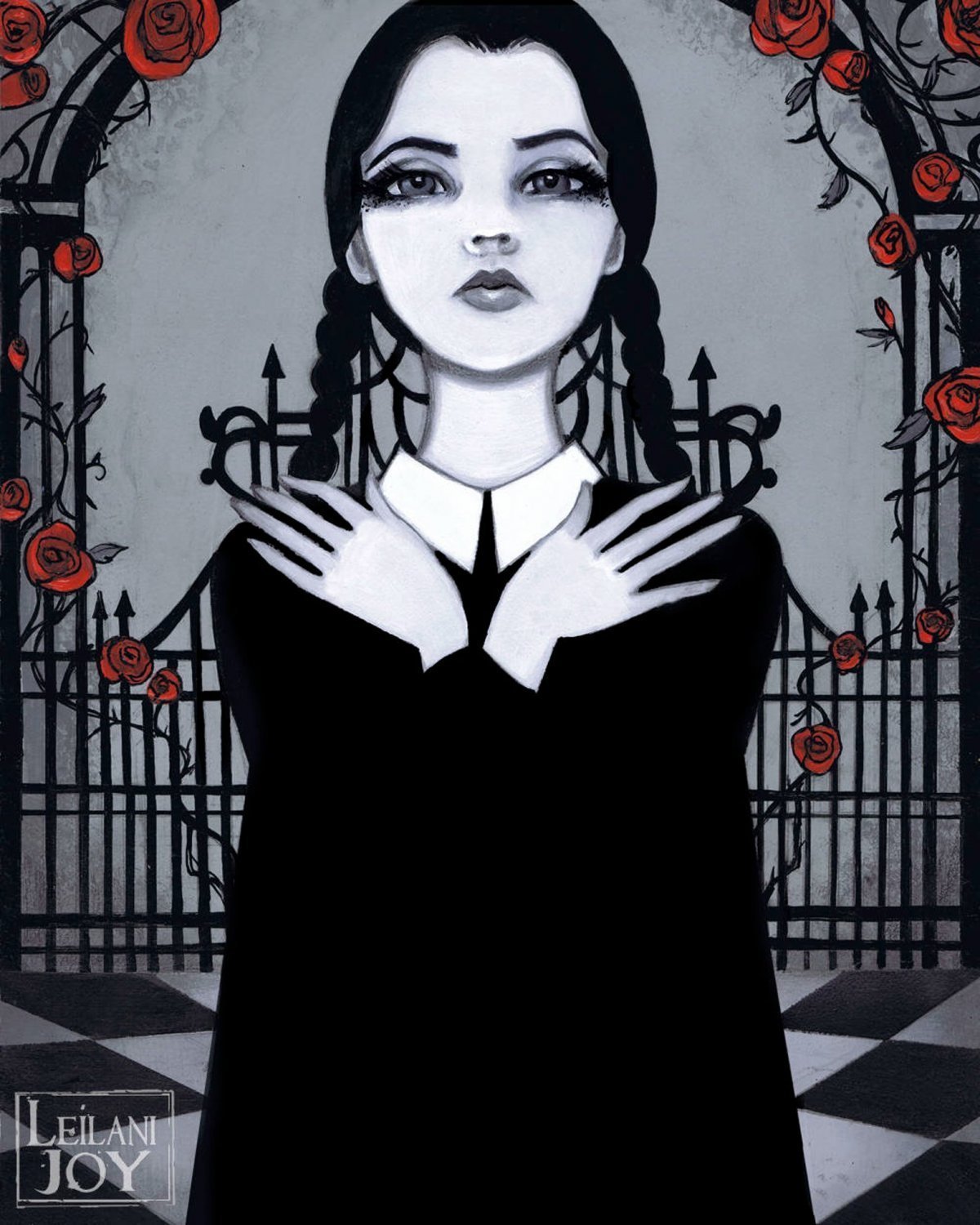 Уэнзди Аддамс аниме