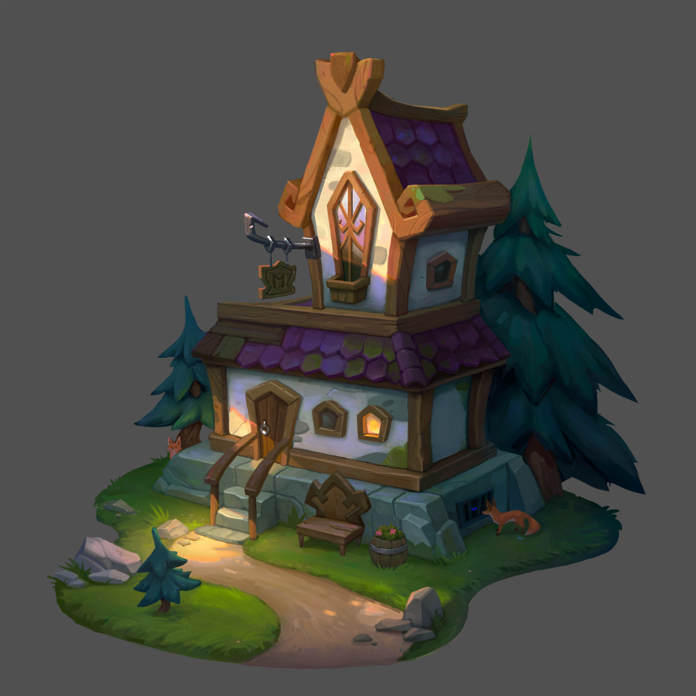 Казуальные домики