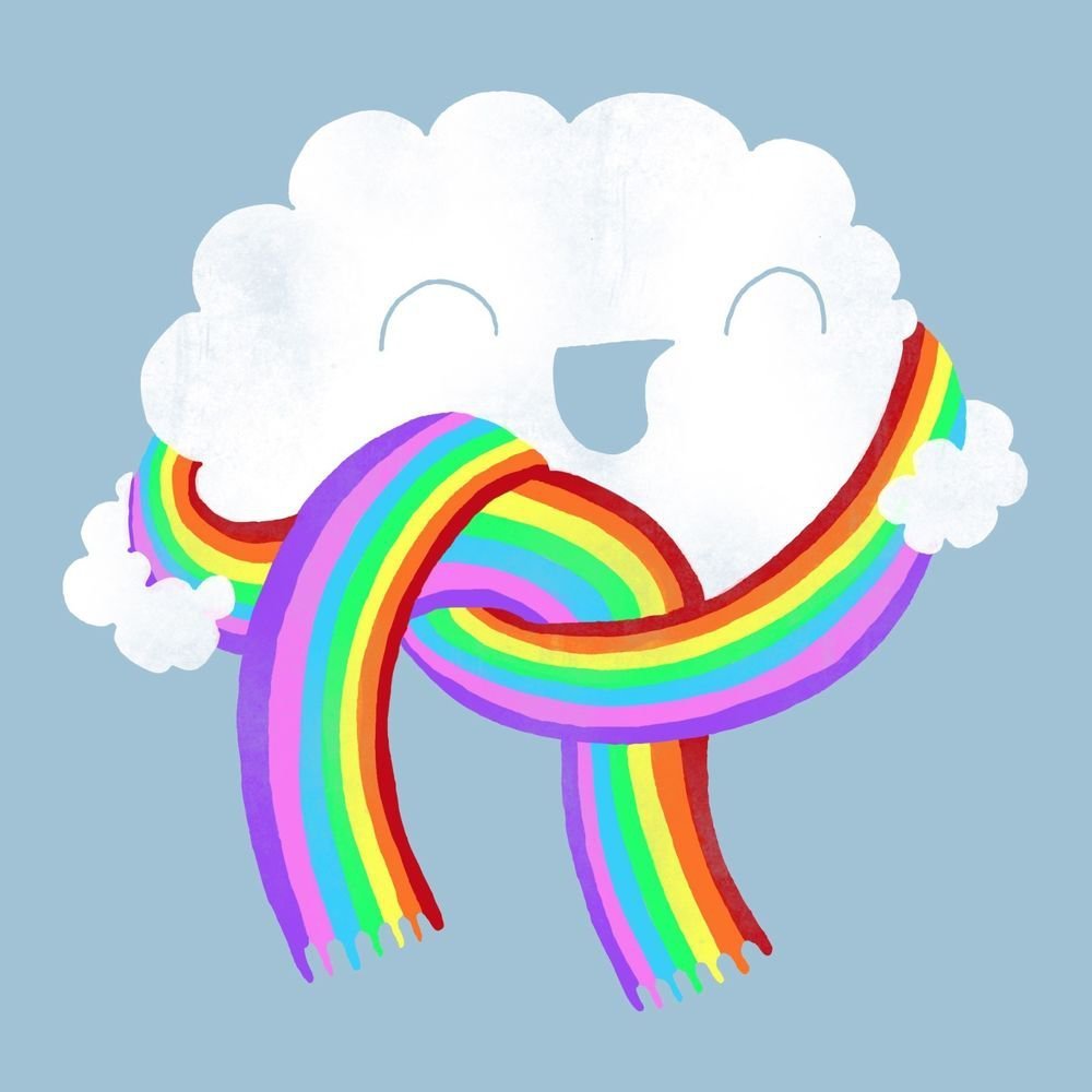 Радуга рисунок