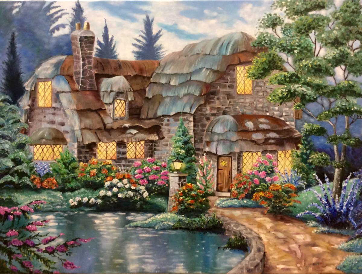 Красивые сказочные домики