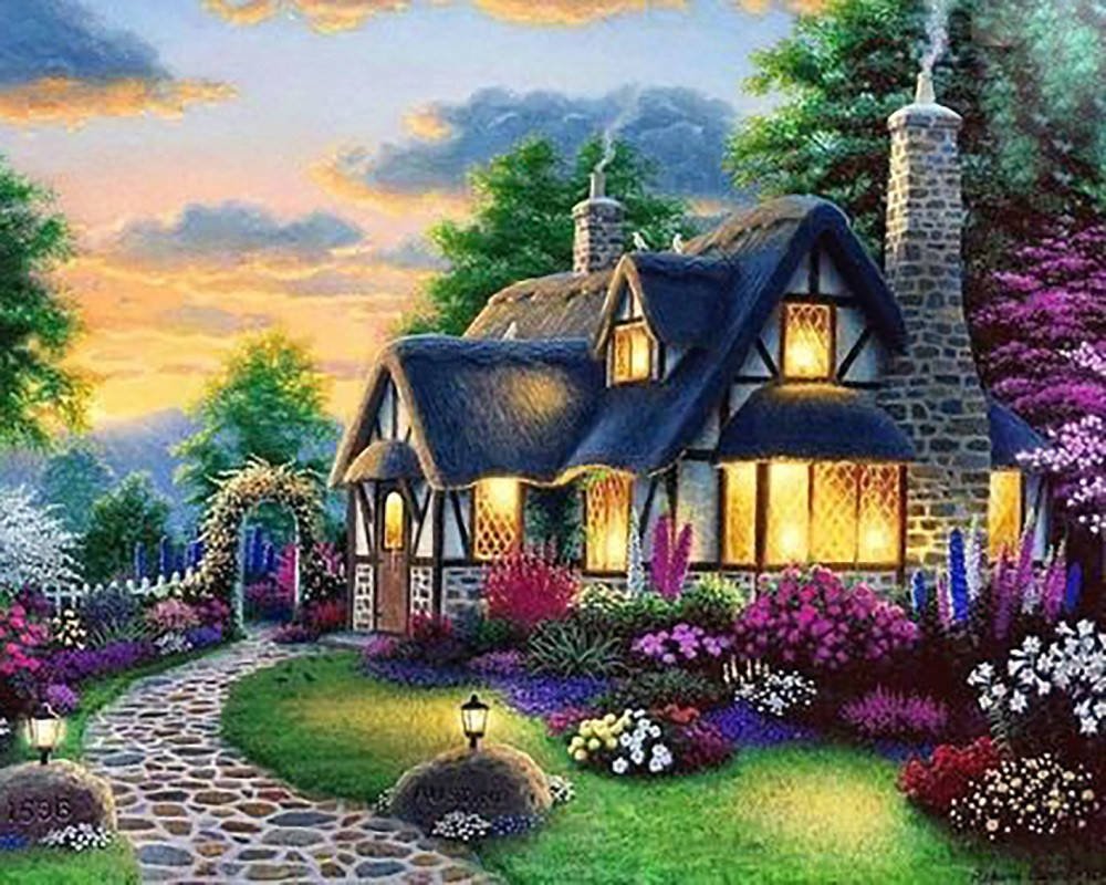 Красивые сказочные домики