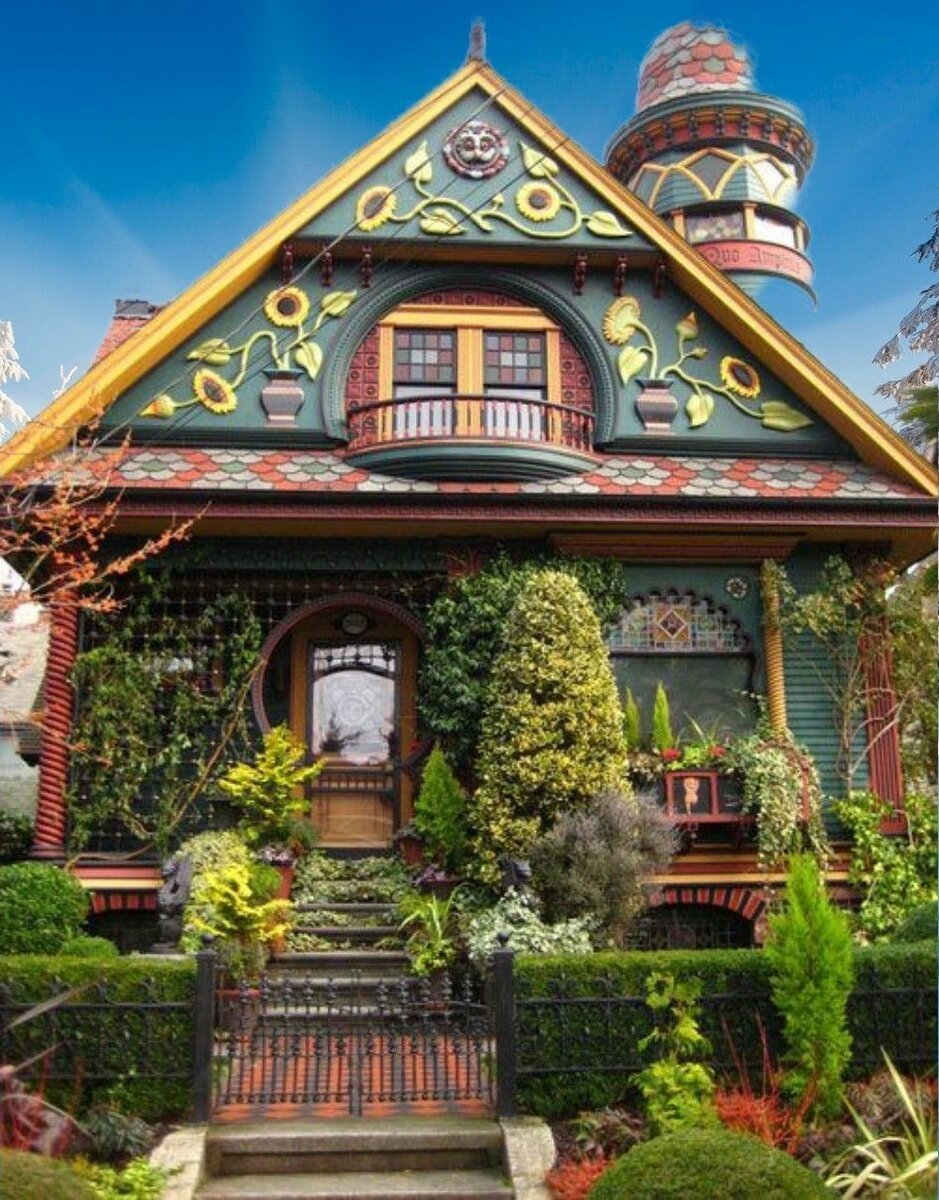 Уютный домик в лесу