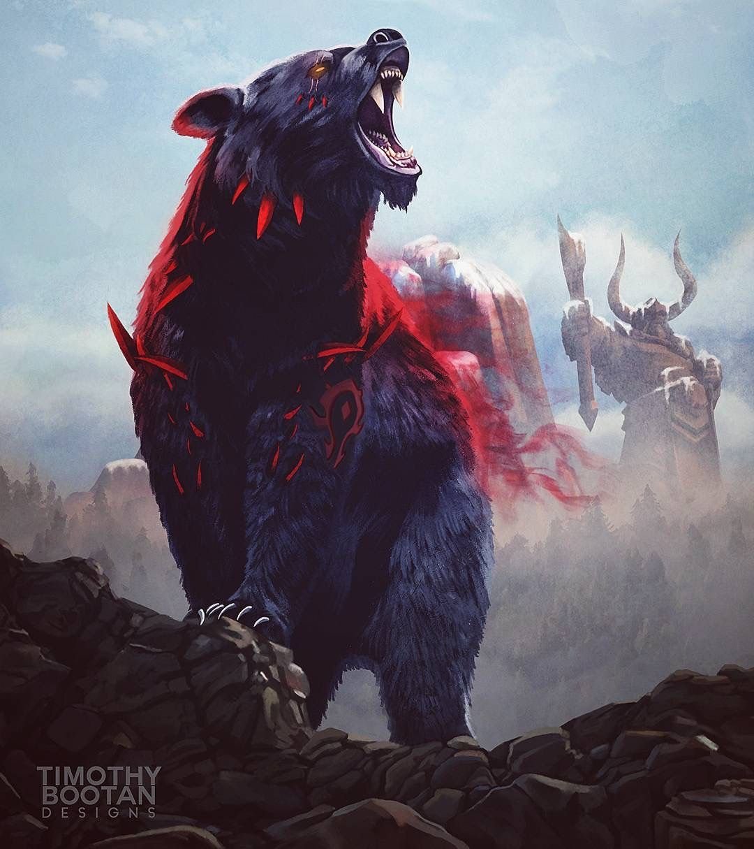 Берендей оборотень медведь с мечом