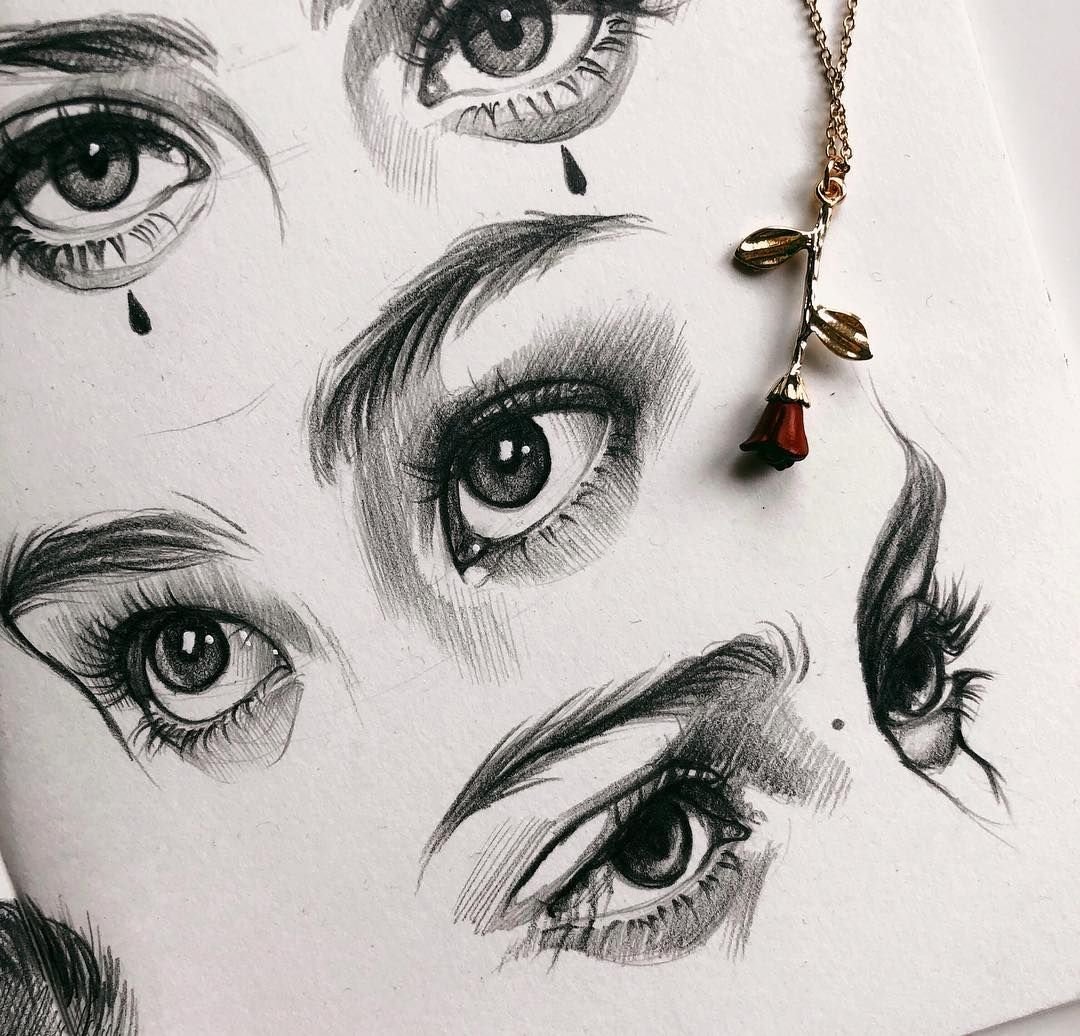 Глаза рисунок