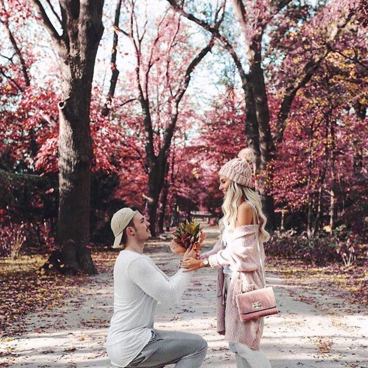 Милые парочки весной