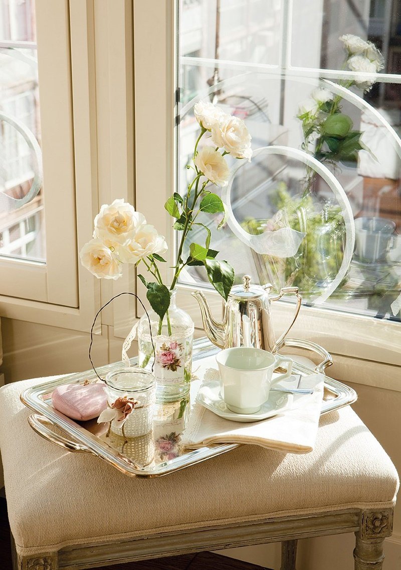 Завтрак с цветами