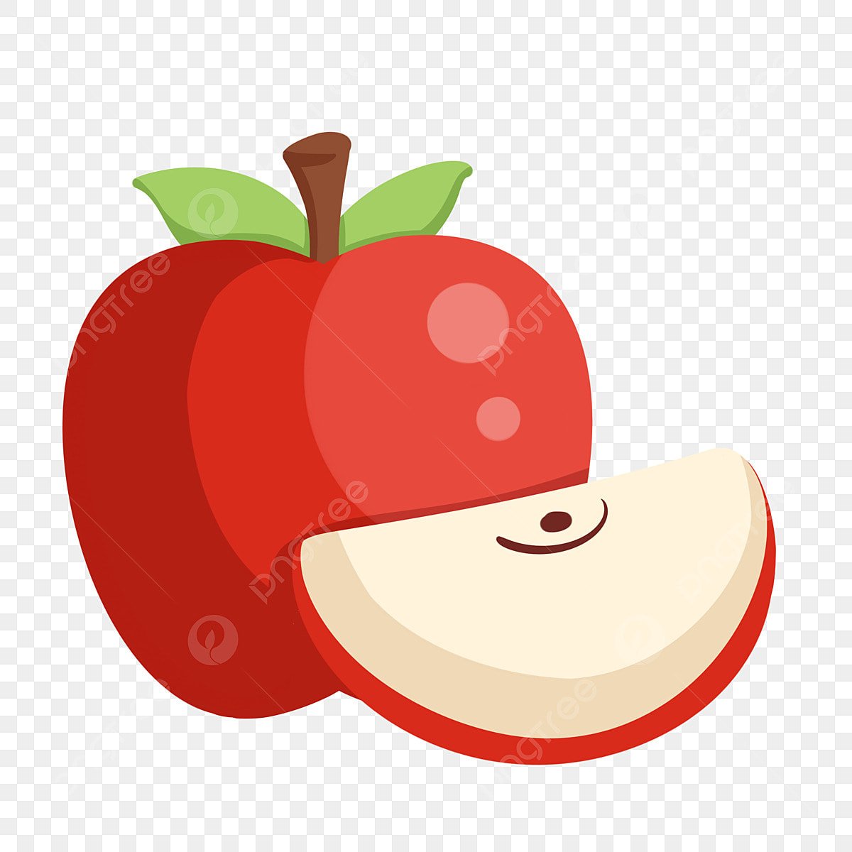 Персик мультяшный