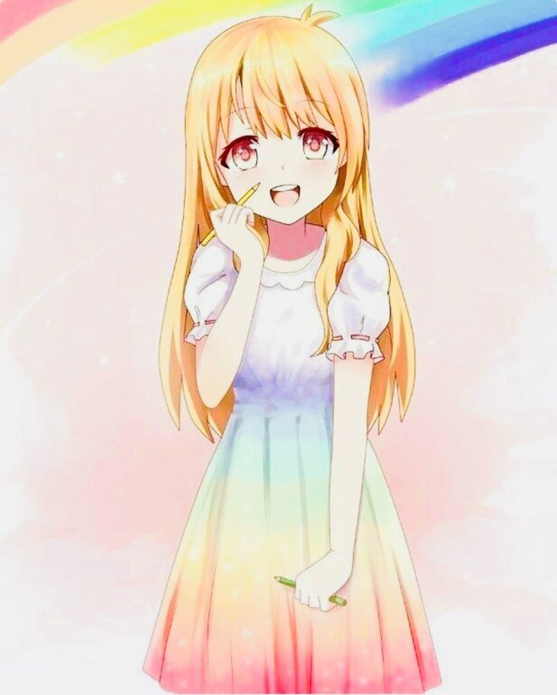 Милые аниме девочки