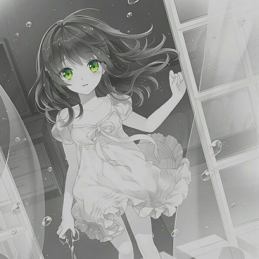 Грустный ребенок аниме