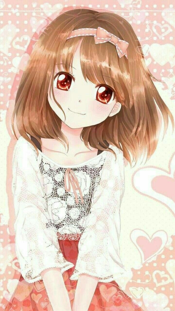 Милые аниме девочки