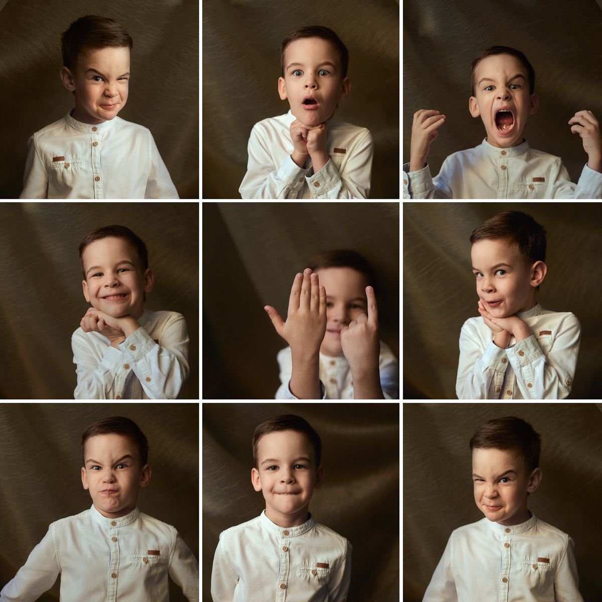 Мимика детей