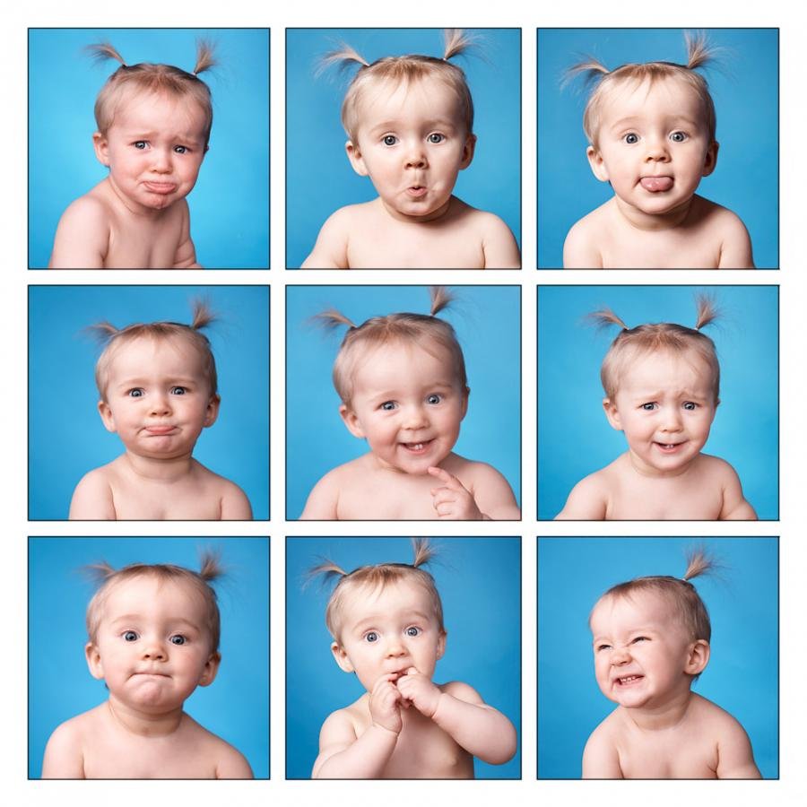 Портретная фотосессия детская эмоции