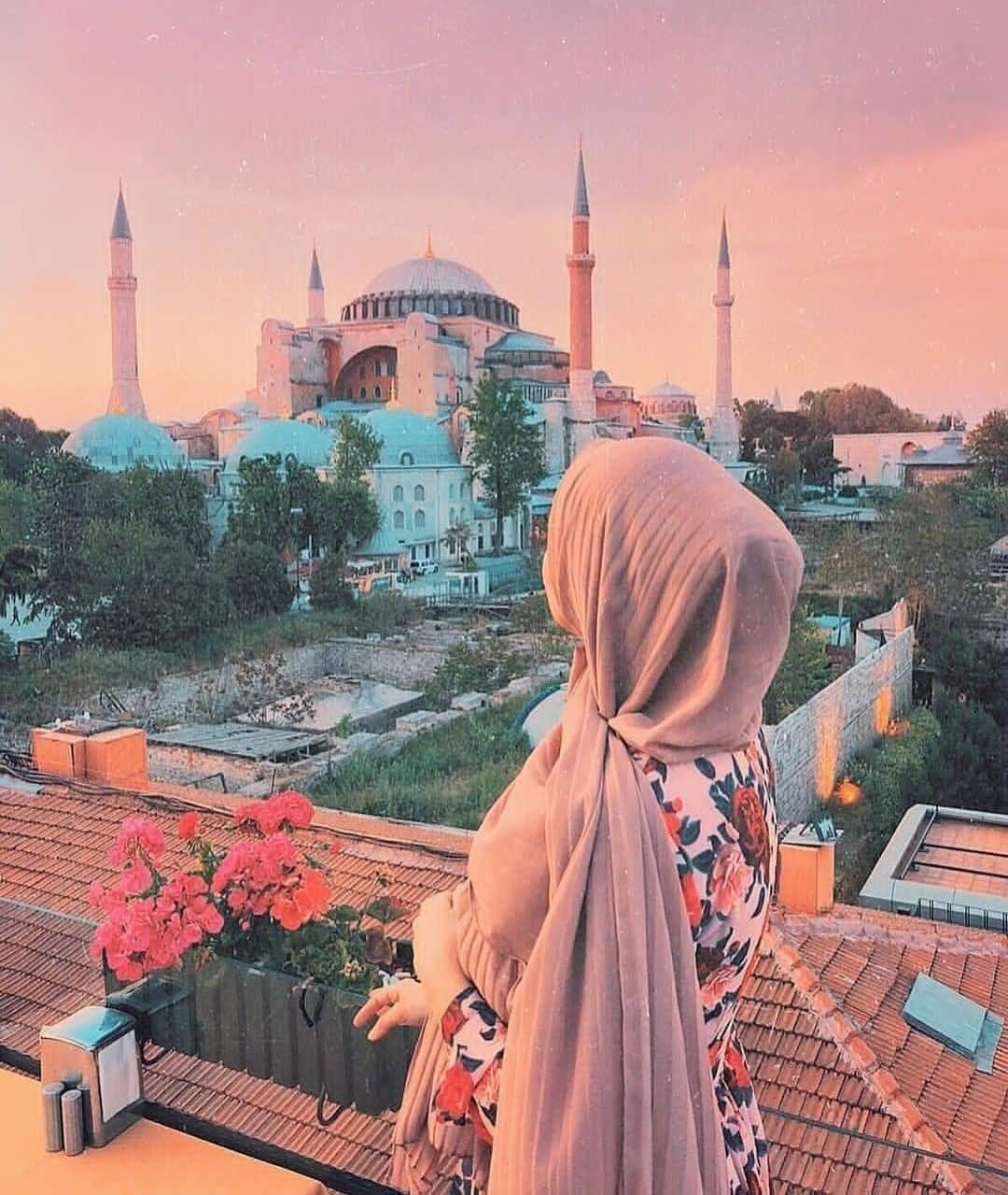 Сохраненки девушки в хиджабе