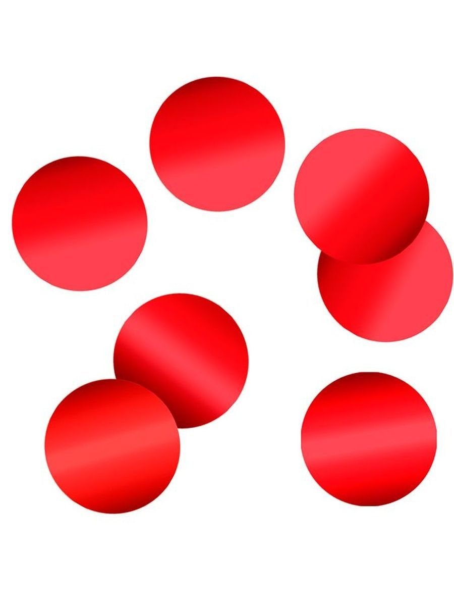 Красные кружочки