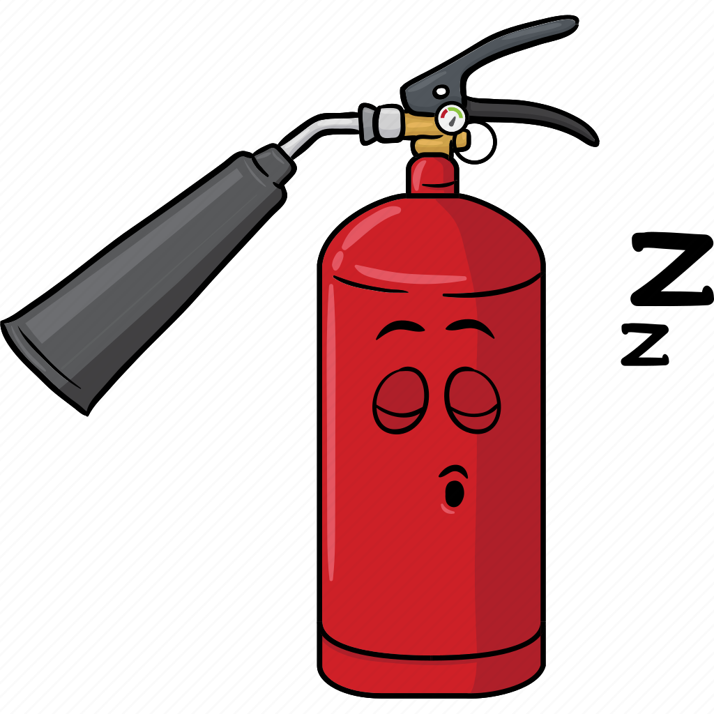 Огнетушитель шаблон