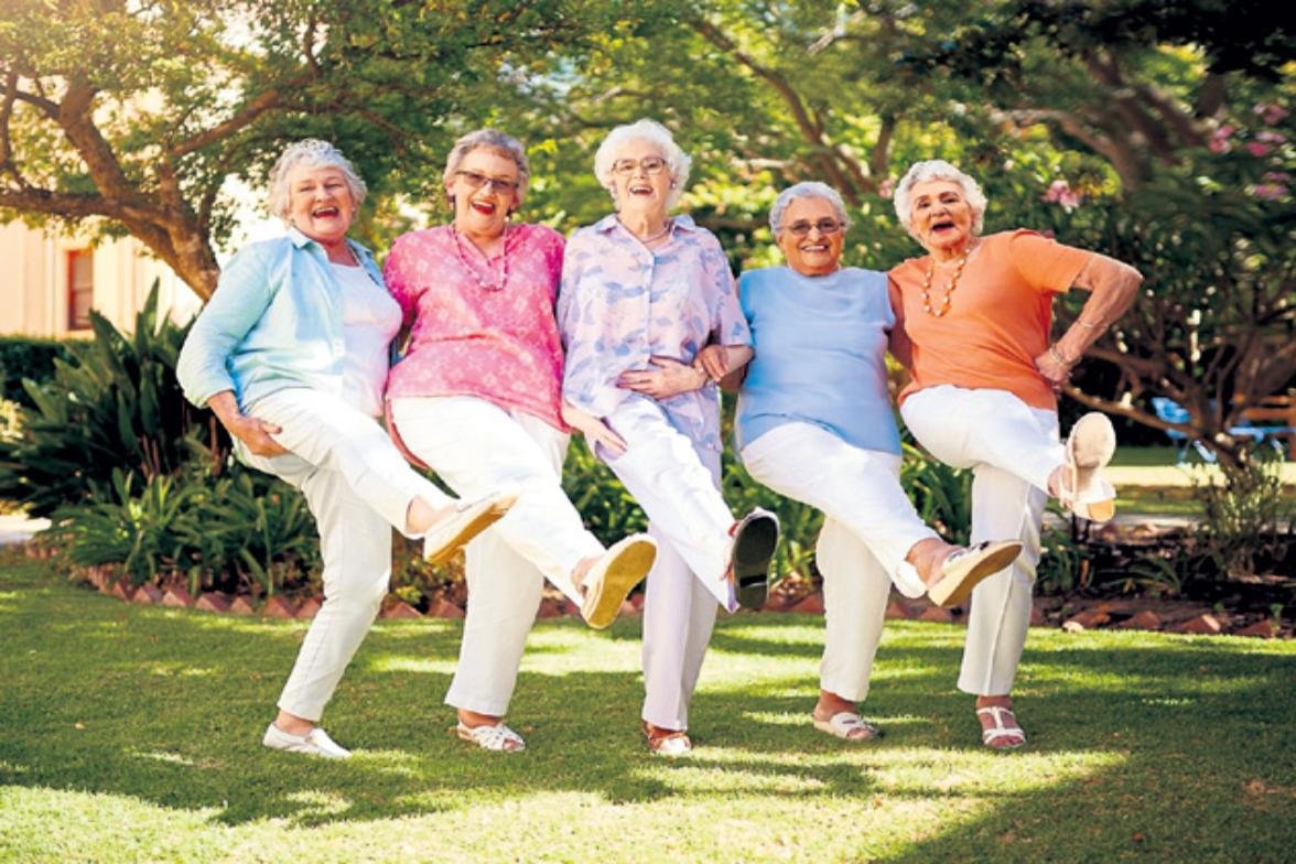 Красивые пожилые люди