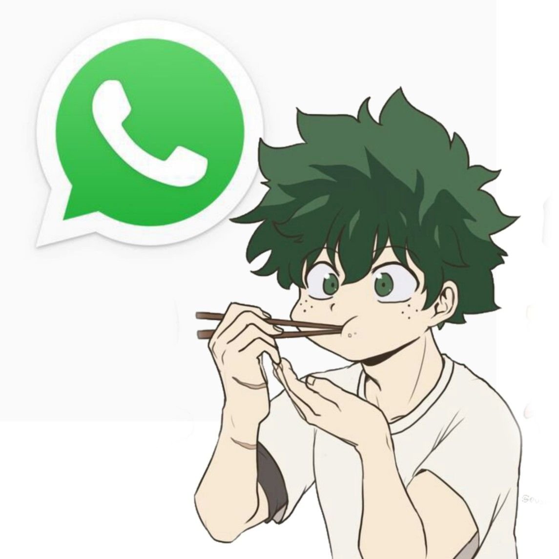 Аниме иконки для приложений ватсап