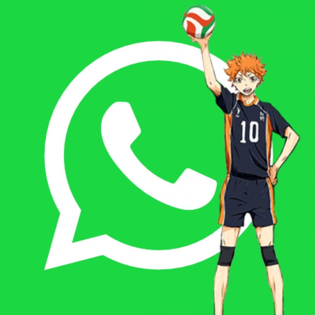 Иконки для приложений в стиле аниме волейбол