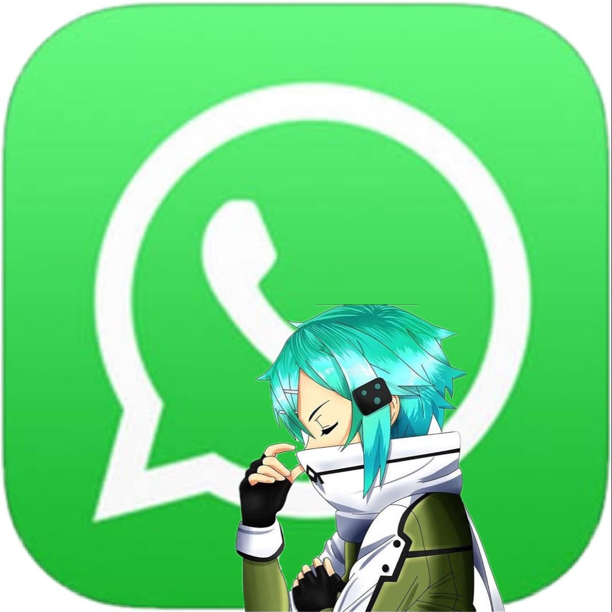 Иконки для приложений в стиле аниме ватсап