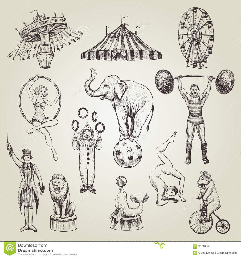 Скетчи на тему цирк