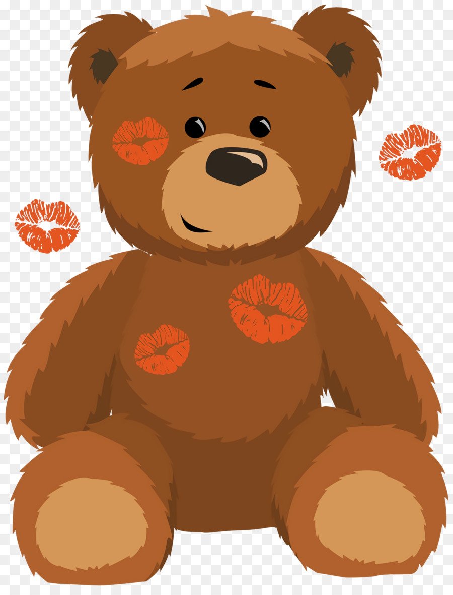 Медведь мультяшный сидит