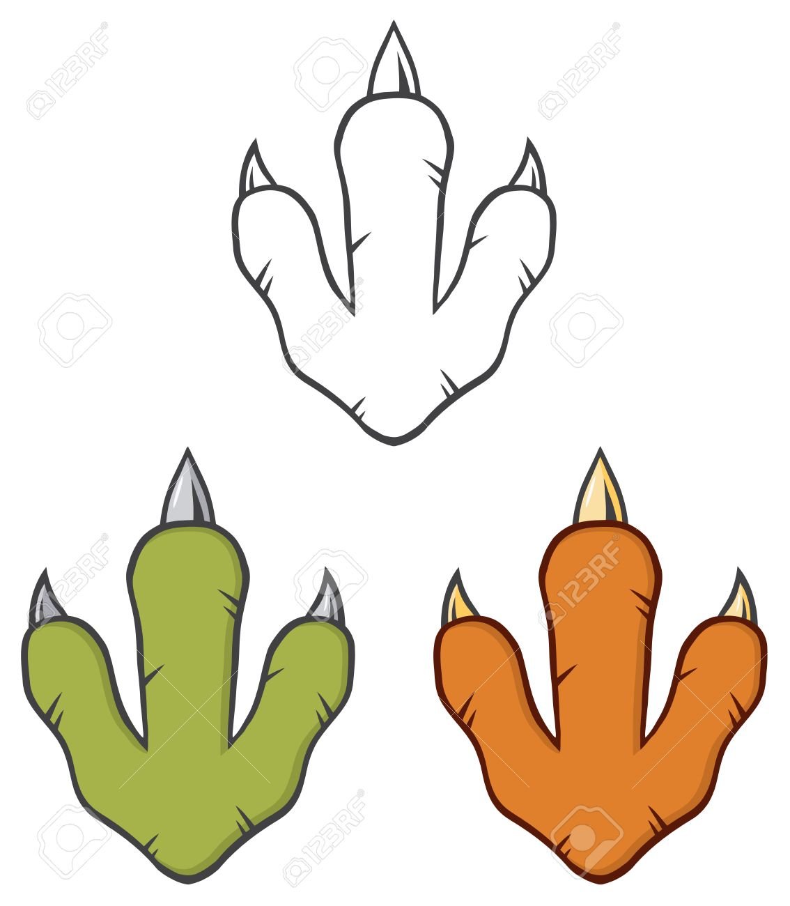 Следы динозавров