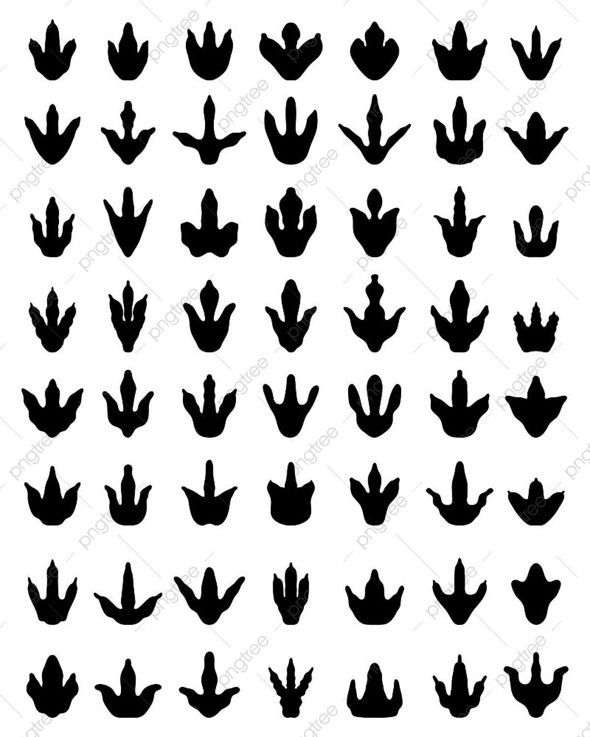 След динозавра лого