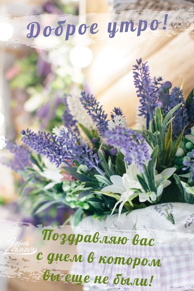 Стильные пожелания с добрым утром