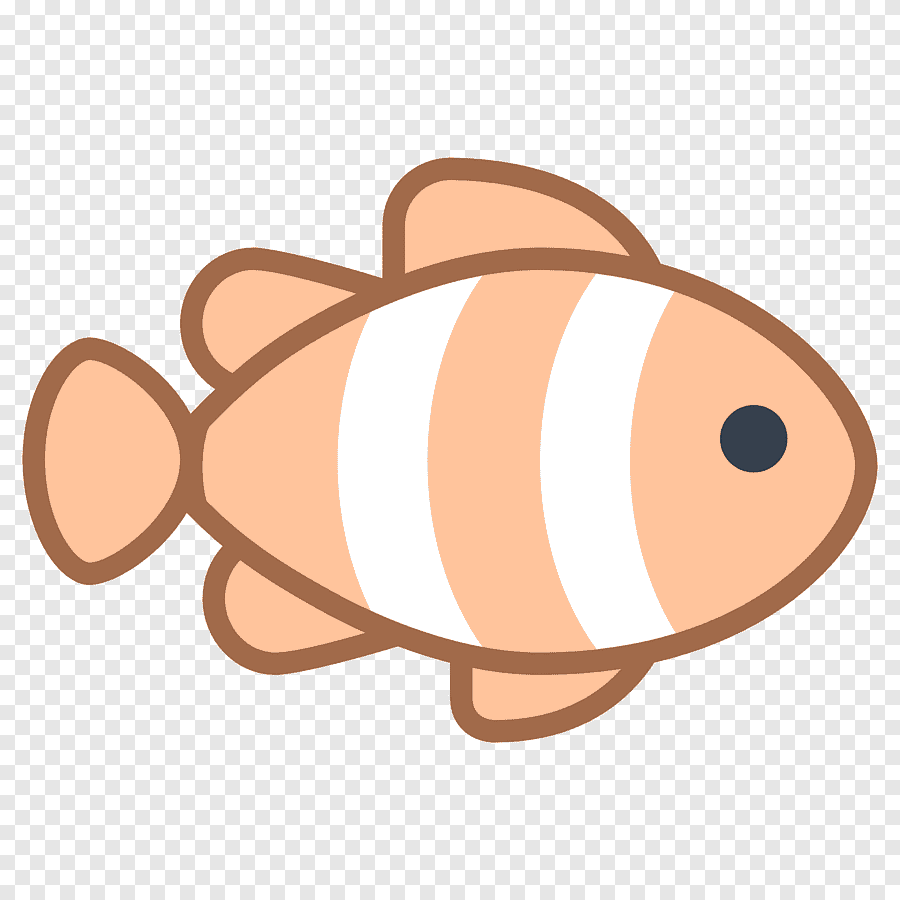 Рыба мультяшный без фона