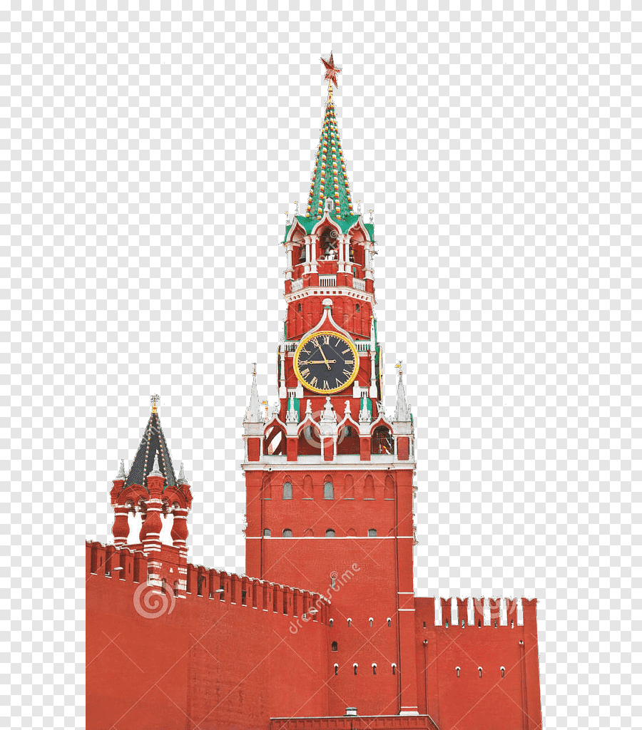 Спасская башня Московского Кремля значок