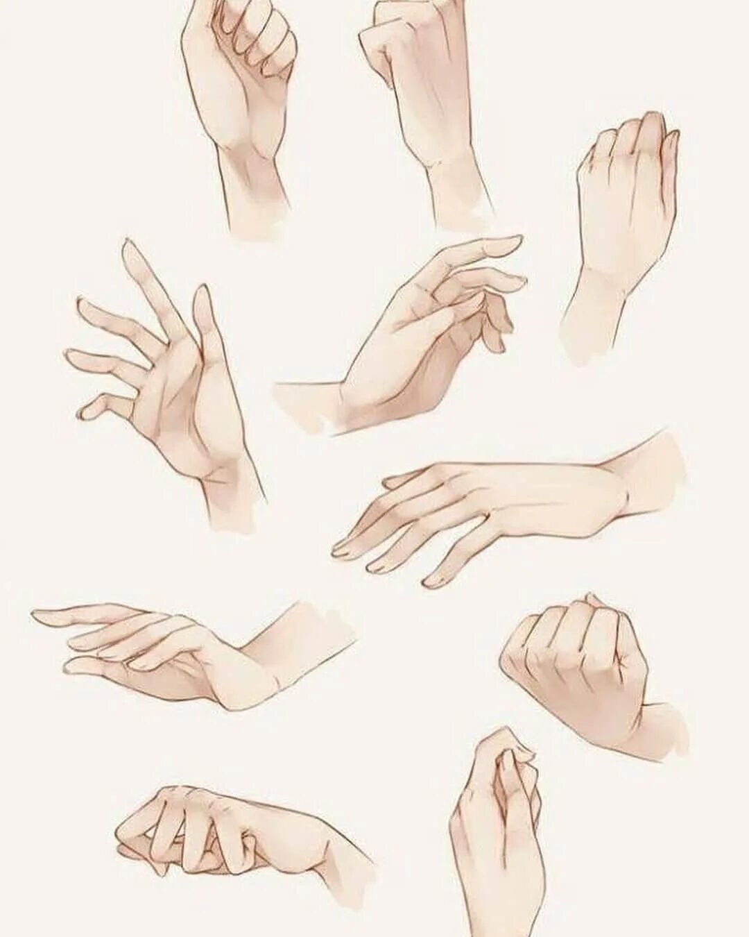 Рука сбоку референс