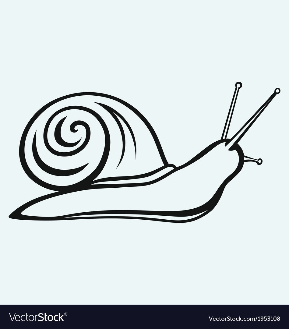 Трафарет улитки для вырезания
