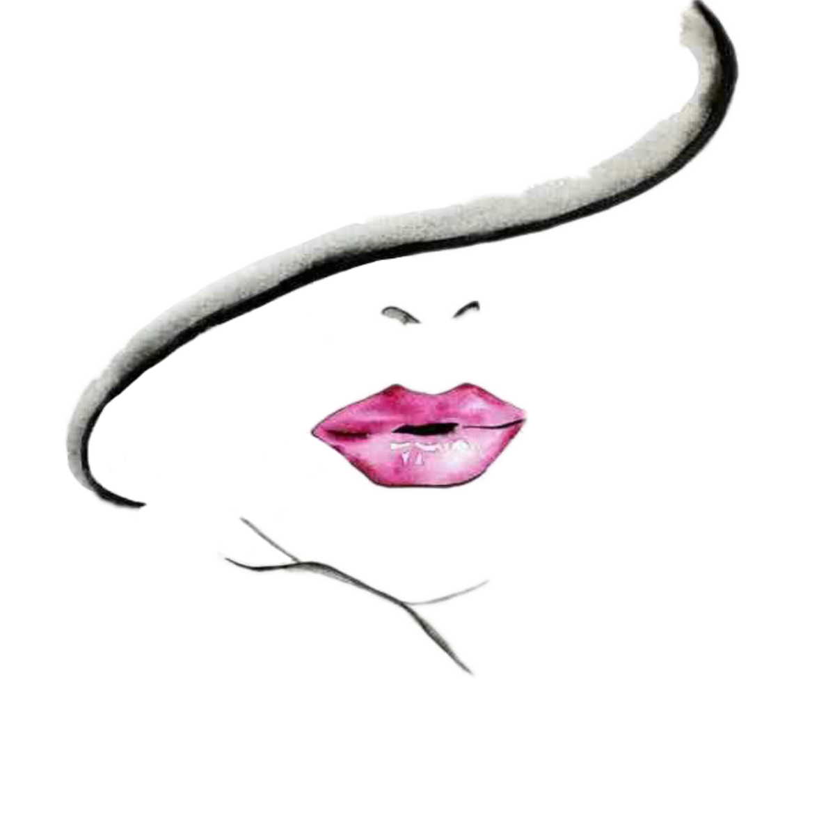 Губы Графика