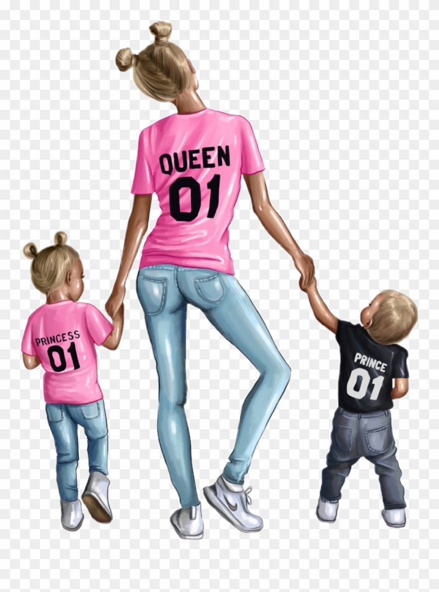 Мама и два сына