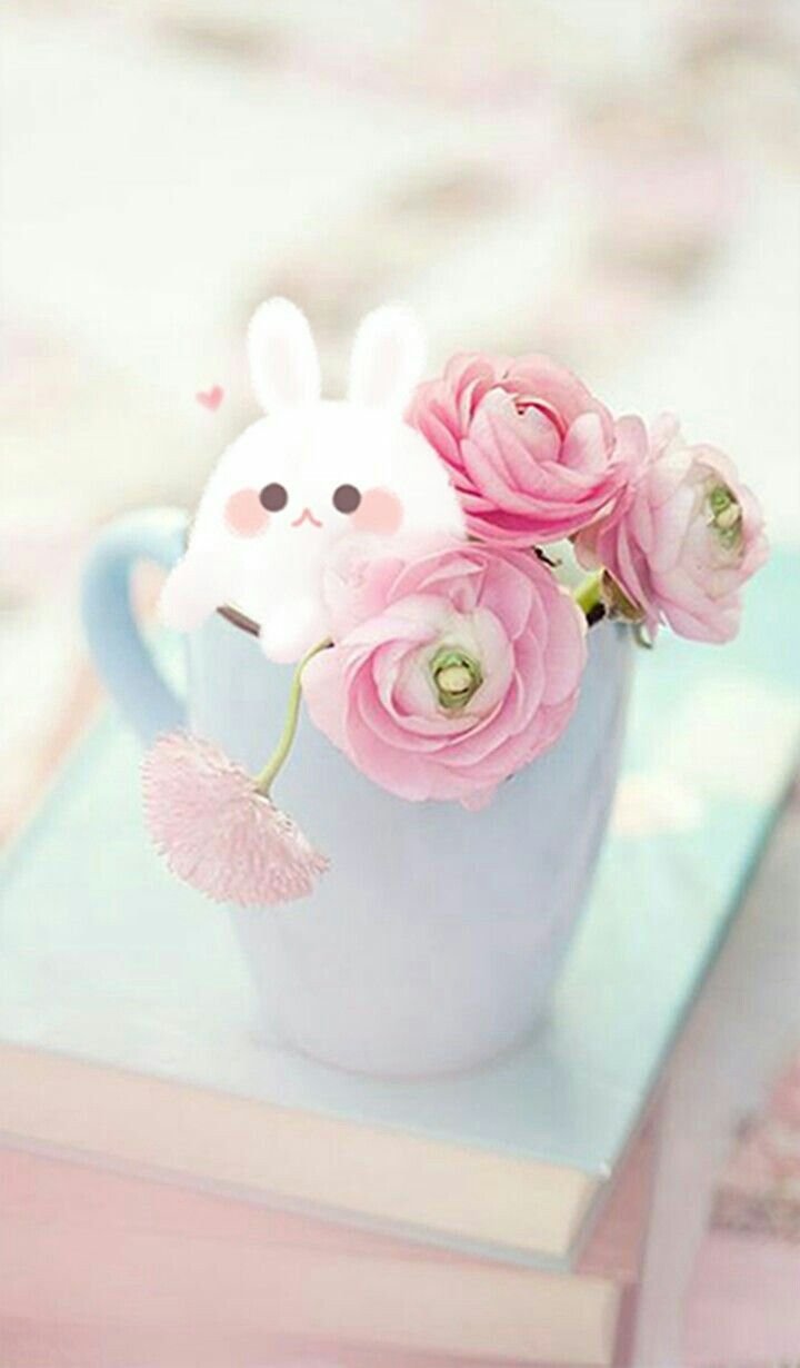 Цветы в пастельных тонах