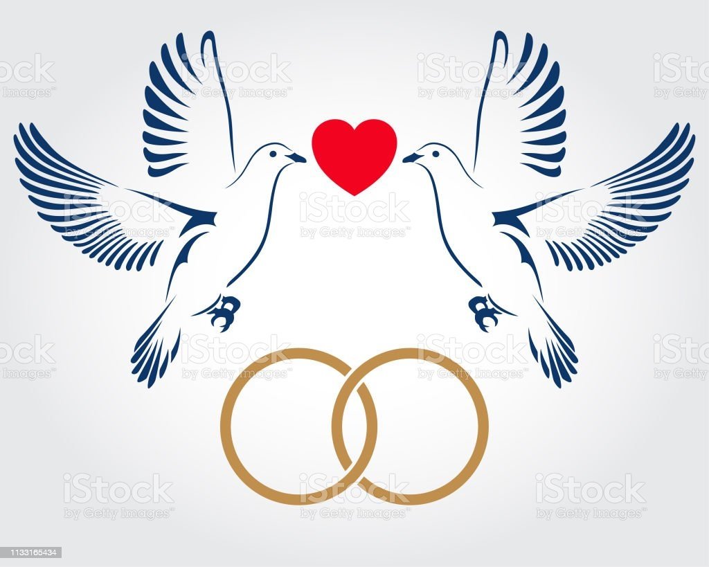 Белые голуби на свадьбу