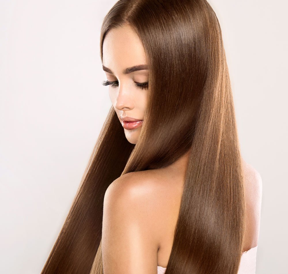 Длинные ухоженные волосы