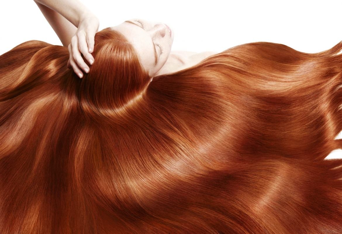 Девушка волосы