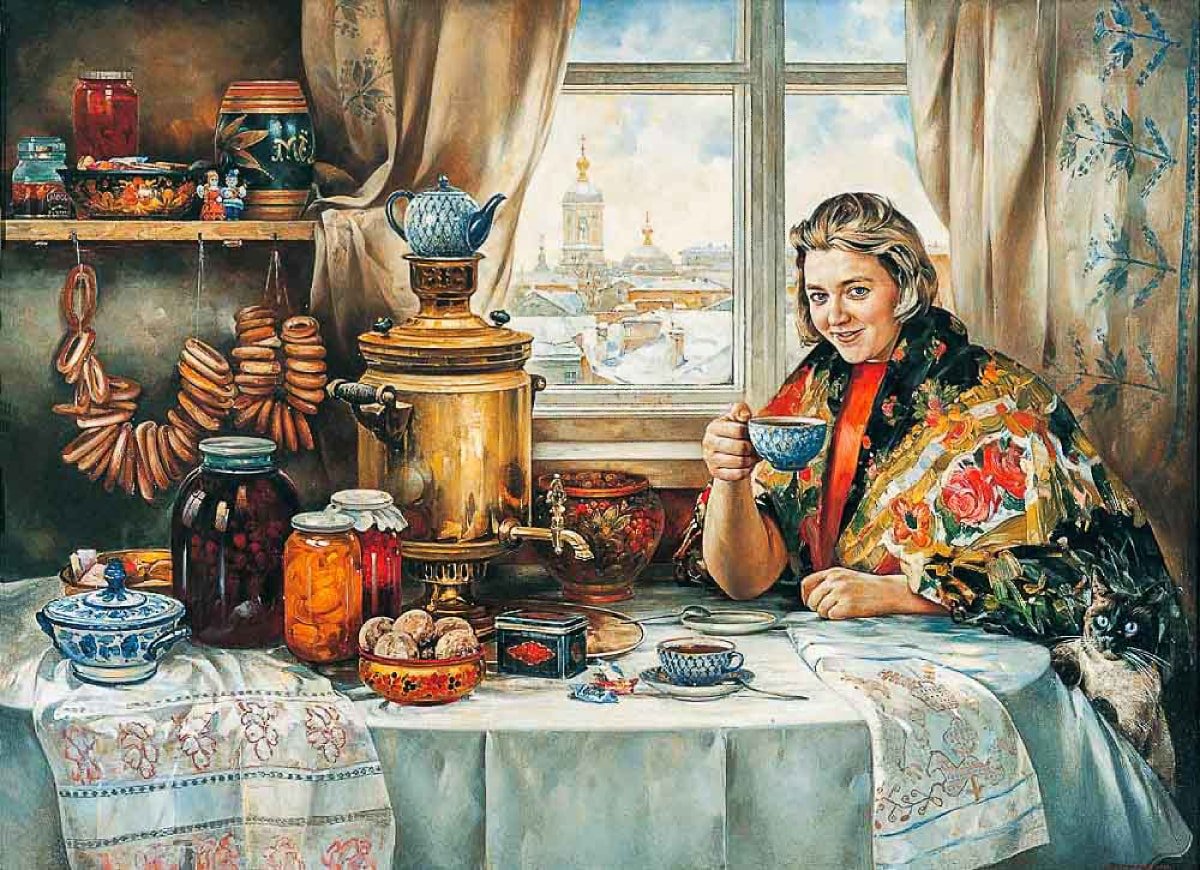 Тульский самовар чаепитие