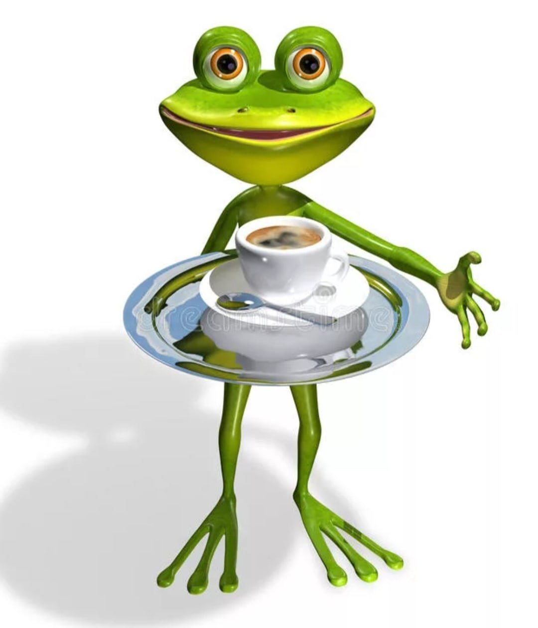 Доброе утро лягушка