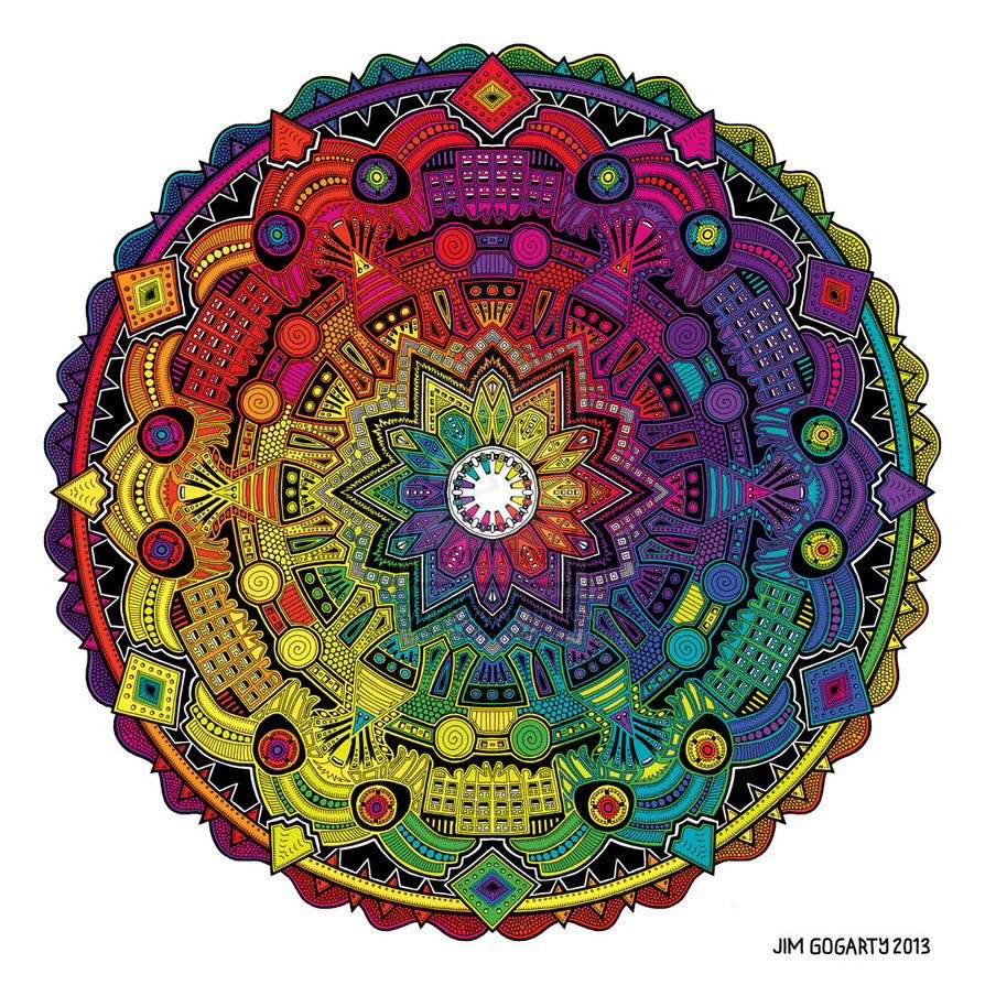 Необычные мандалы