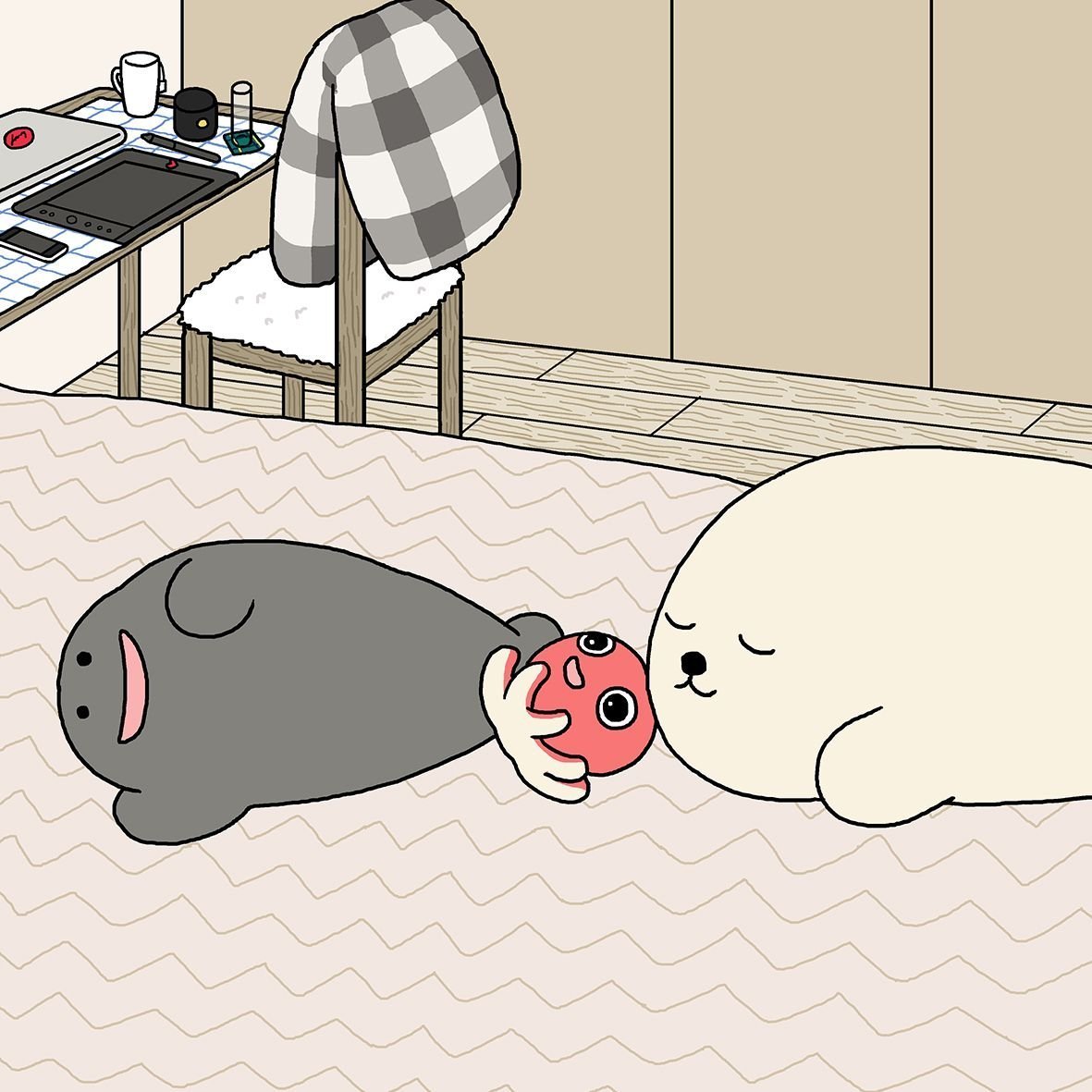 Fanqiao Wang тюлень