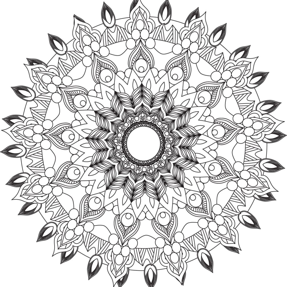 Мехенди Мандала