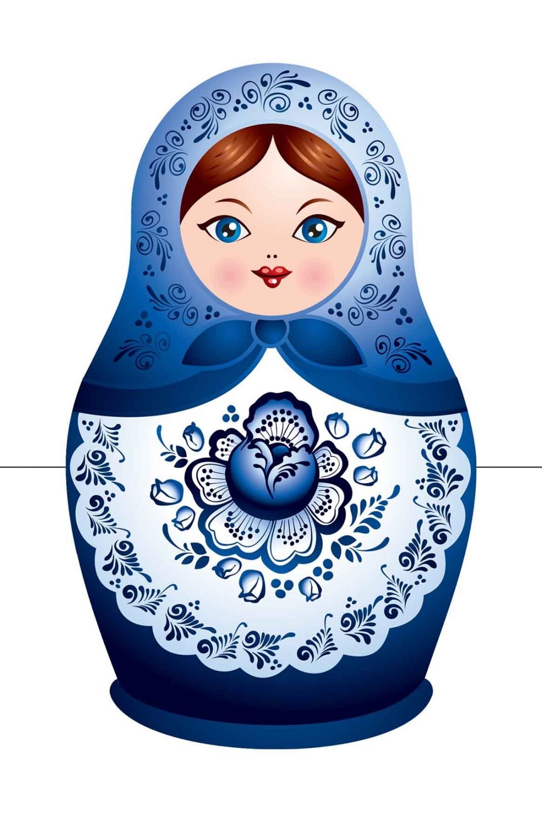 Матрешка для детей дошкольного возраста