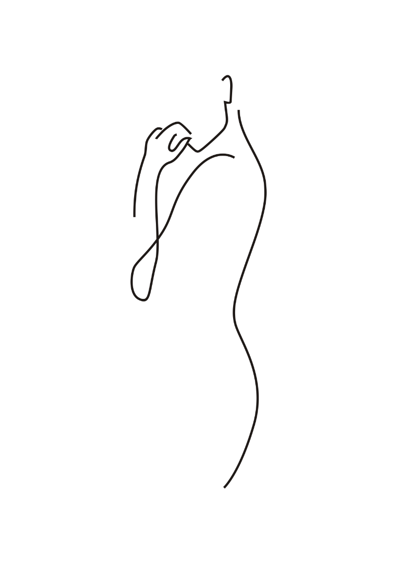 Женский силуэт