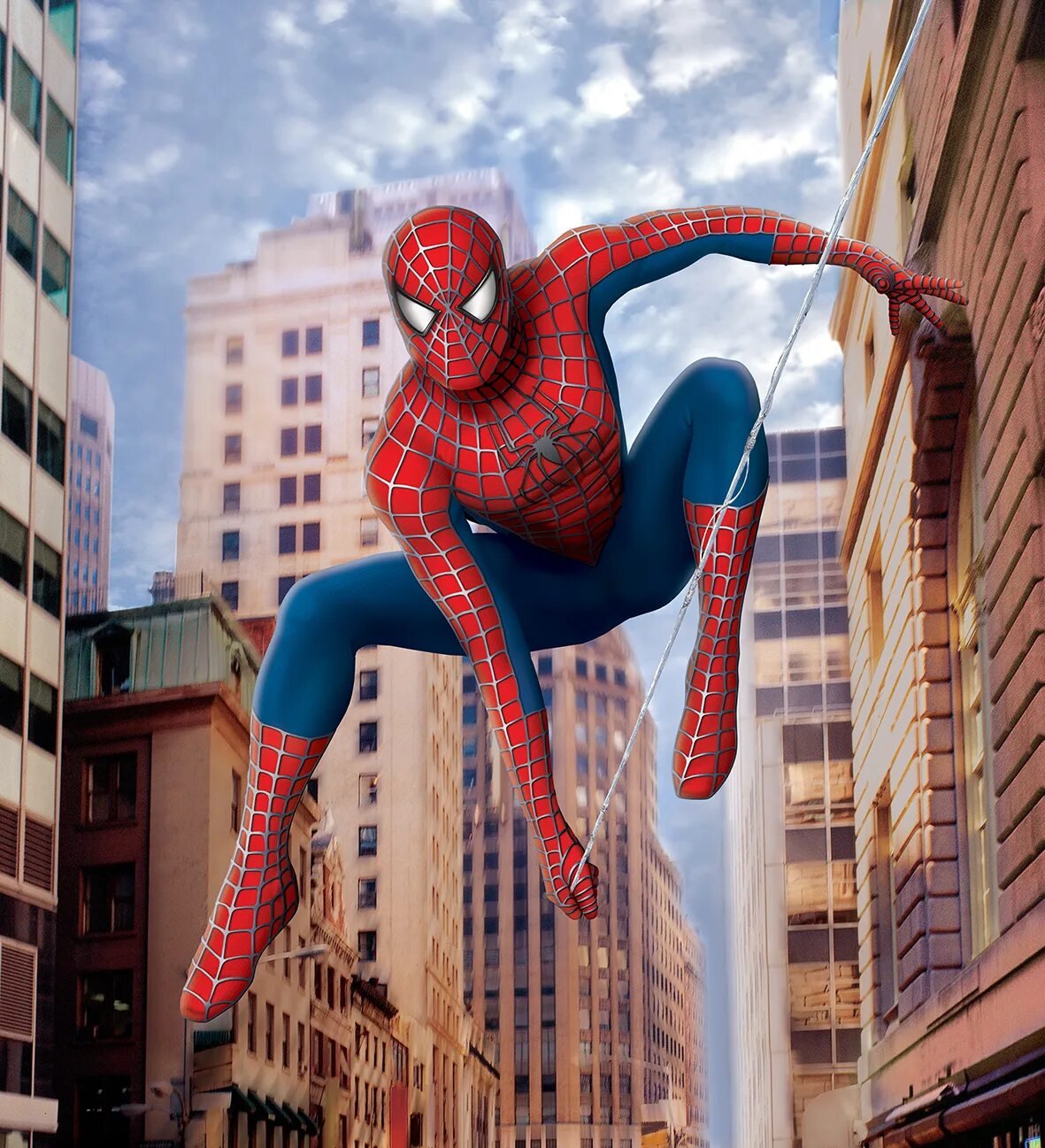 Человек паук враг в Зазеркалье