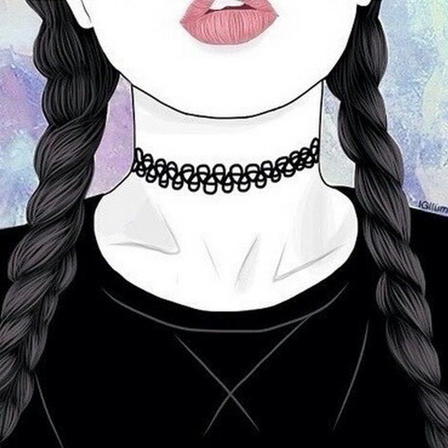 Милые мультяшные девочки